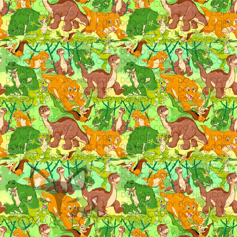 Land Before Time Fabric