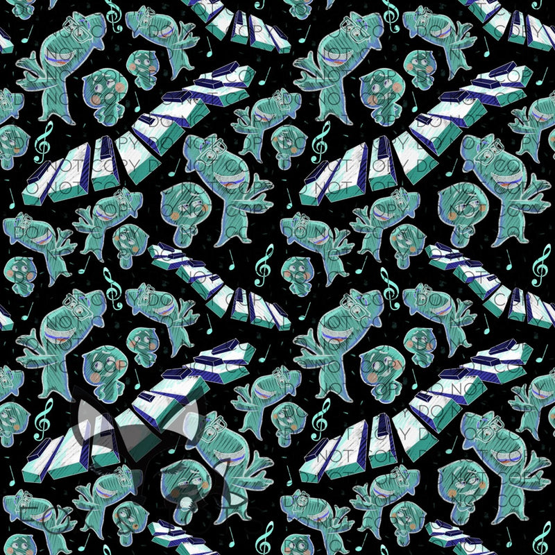 Teal Soul Fabric