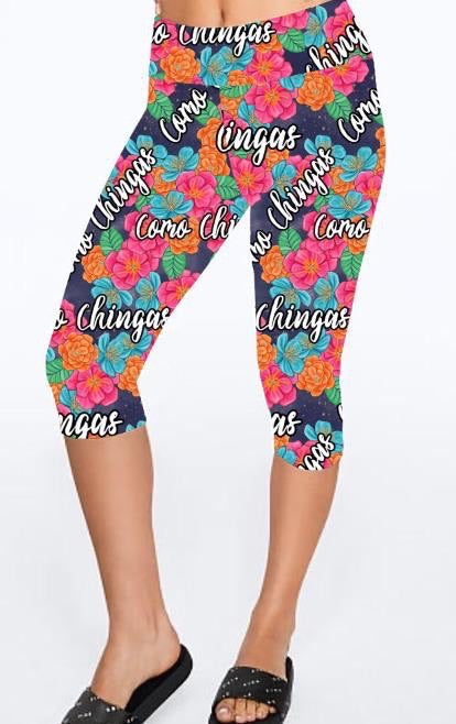 RTS- Como Chingas Womens Leggings