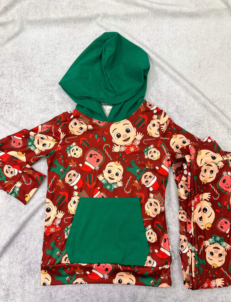 RTS CocoMaroon HOODED SET 10.15