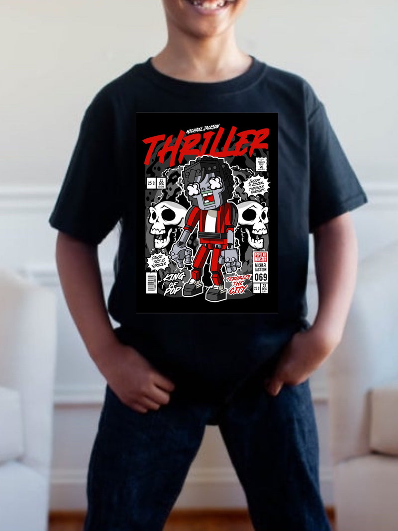 Pre order THRILLER POP tee (tee as pictured ) 1.5 week -2 week Tat