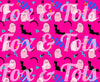 Neon Ghosts Fabric
