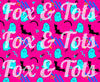 Neon Ghosts Fabric
