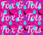 Neon Ghosts Fabric